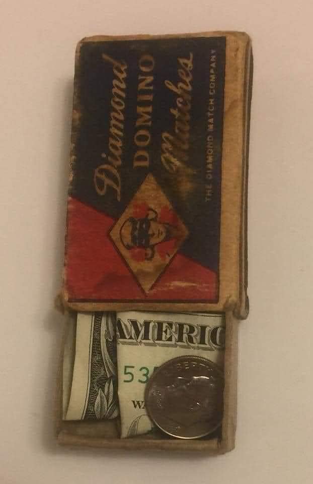 A Dollar and a Dime in a Matchbox